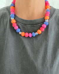 SUMMER FUN BEAD NECKLACE