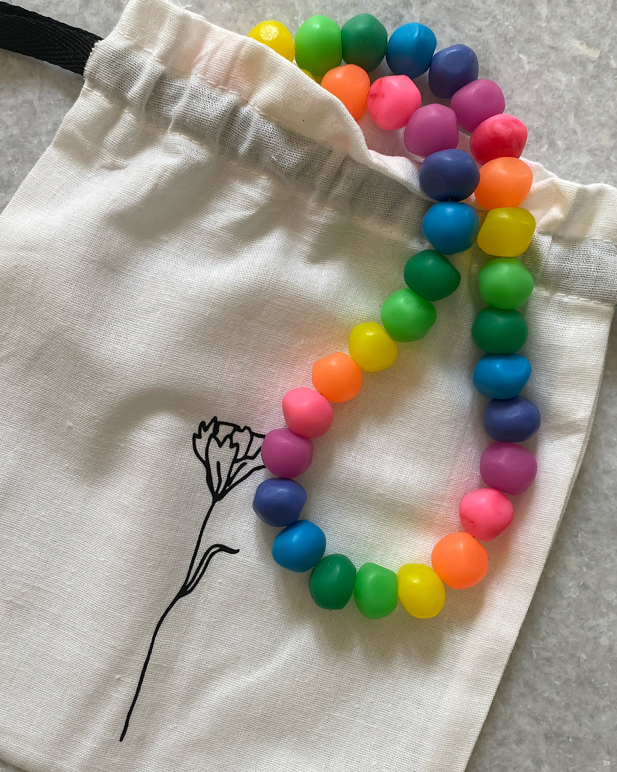 SUMMER FUN BEAD NECKLACE