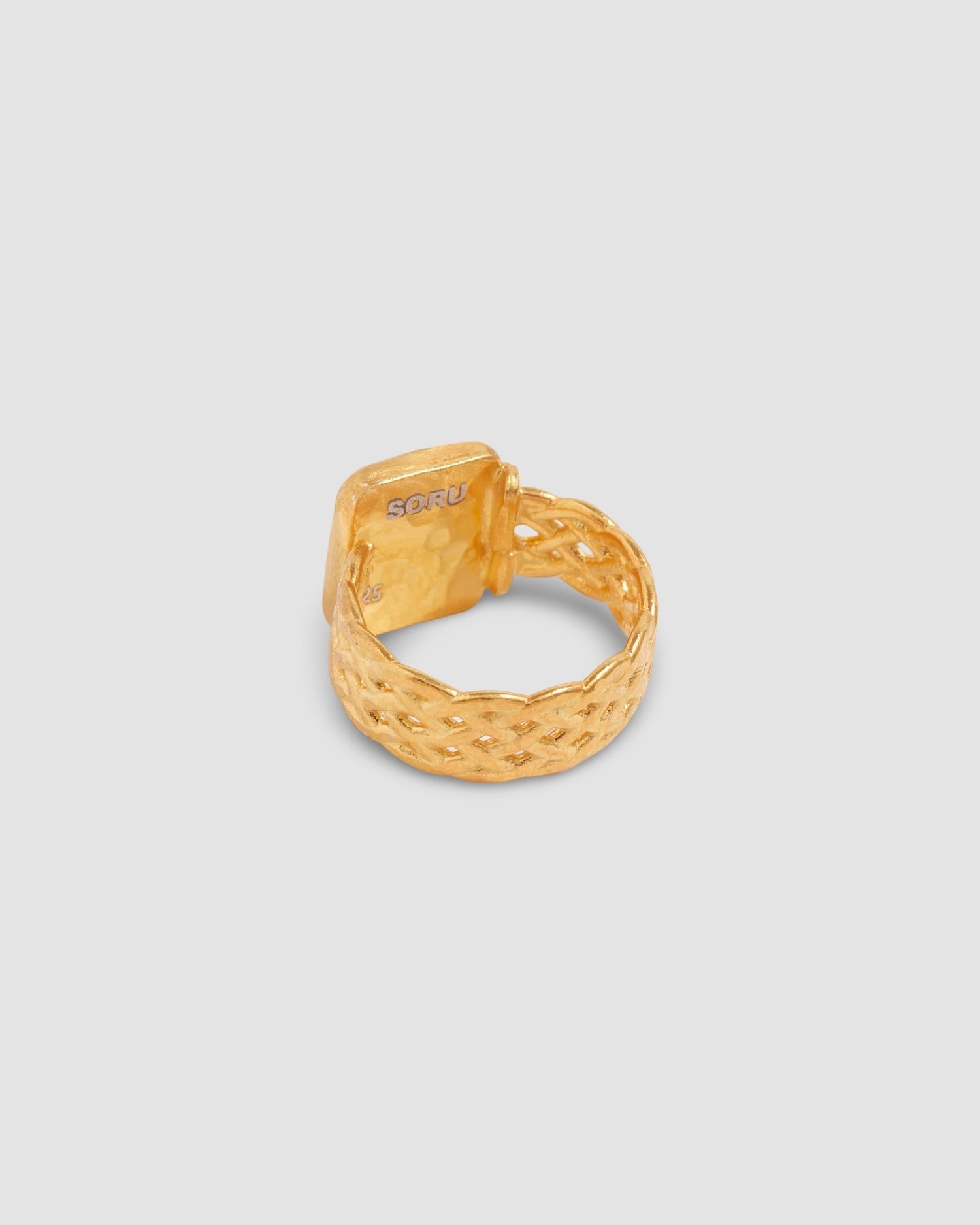 back image of the red venus ring by Soru Uk
