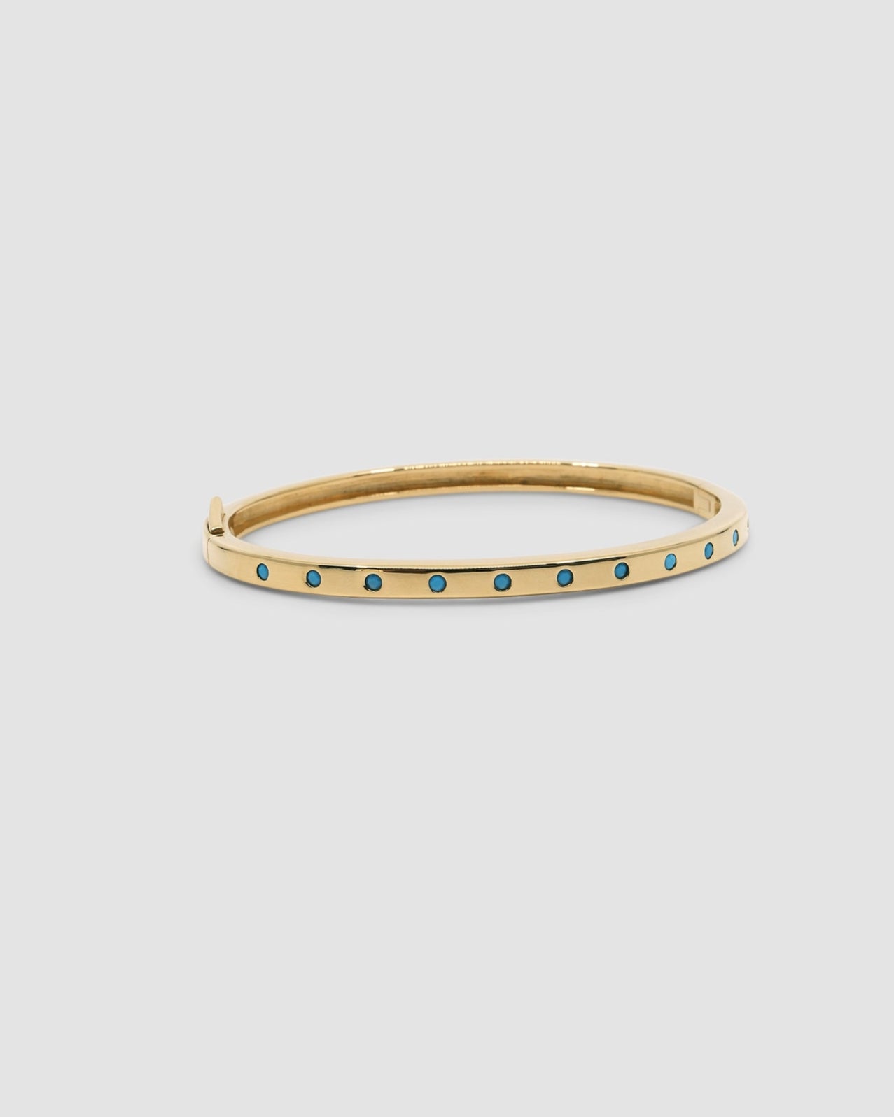TURQUOISE CHEETAH BANGLE - The Pared Store
