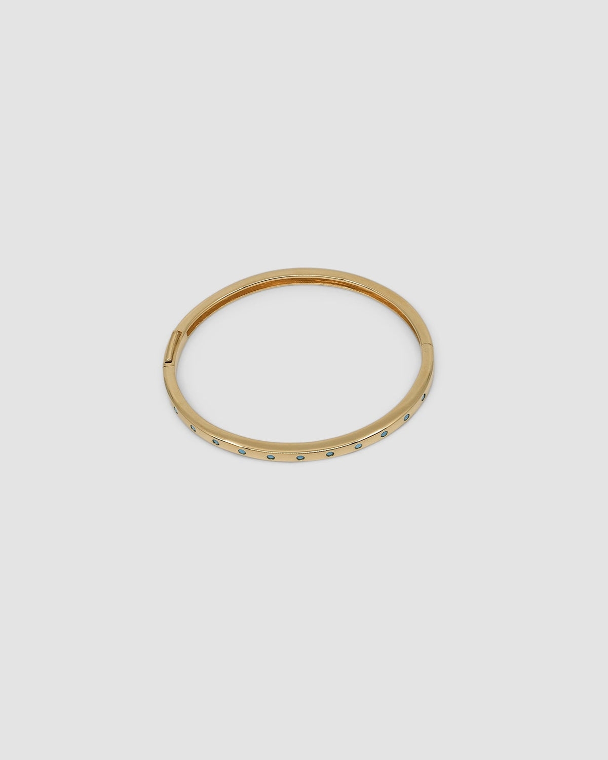 TURQUOISE CHEETAH BANGLE - The Pared Store