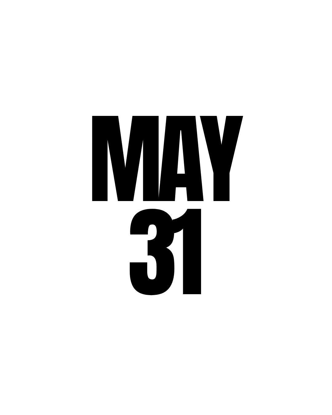 THE PORTRAIT PROJECT | SATURDAY 31ST MAY