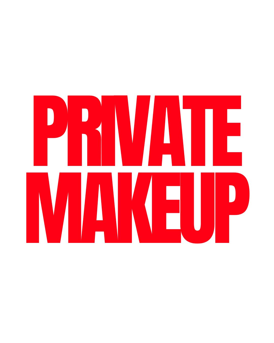 THE PORTRAIT PROJECT | PRIVATE WITH MAKEUP