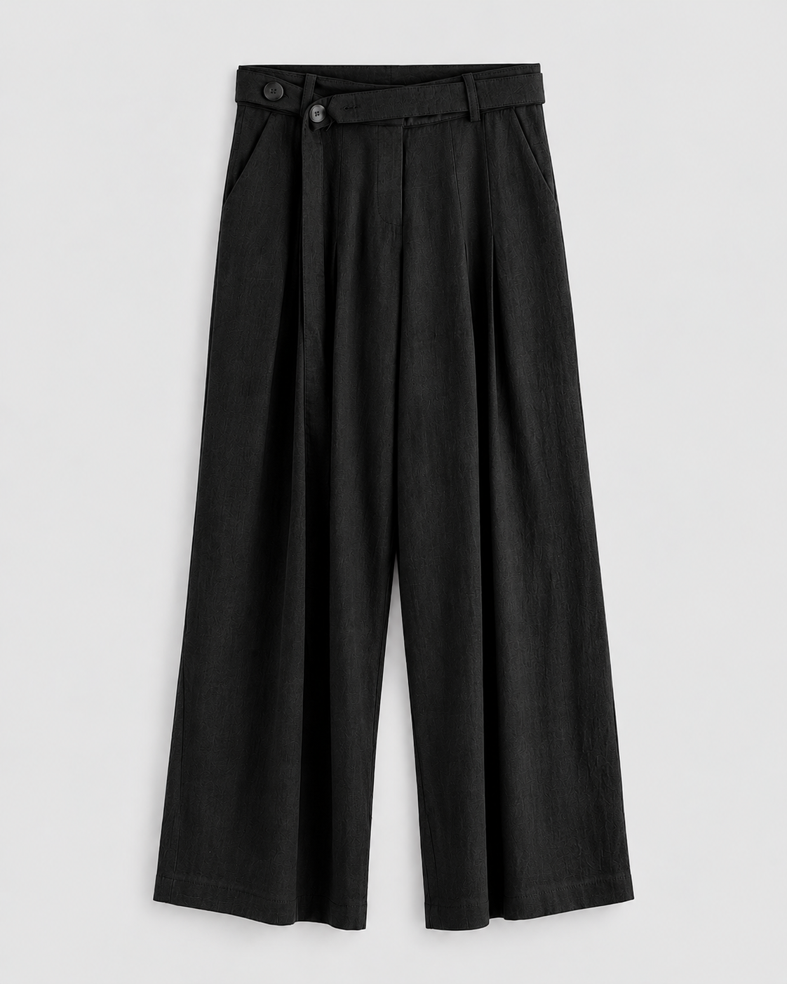 LINEN PANTS | BLACK