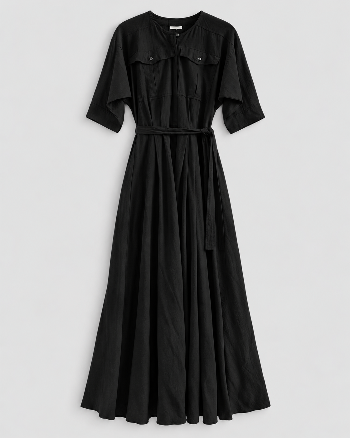 SAFARI MAXI DRESS | BLACK