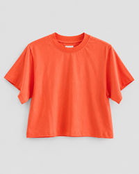 THE BOXY T-SHIRT | CORAL