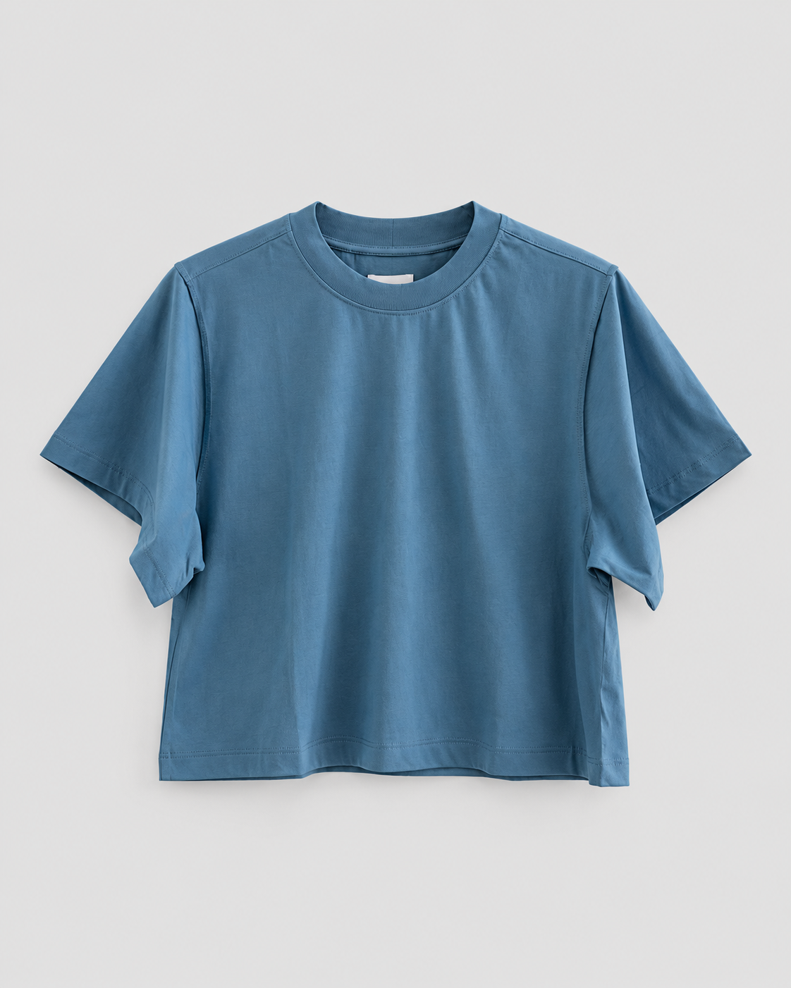THE BOXY T-SHIRT | SMOKE BLUE