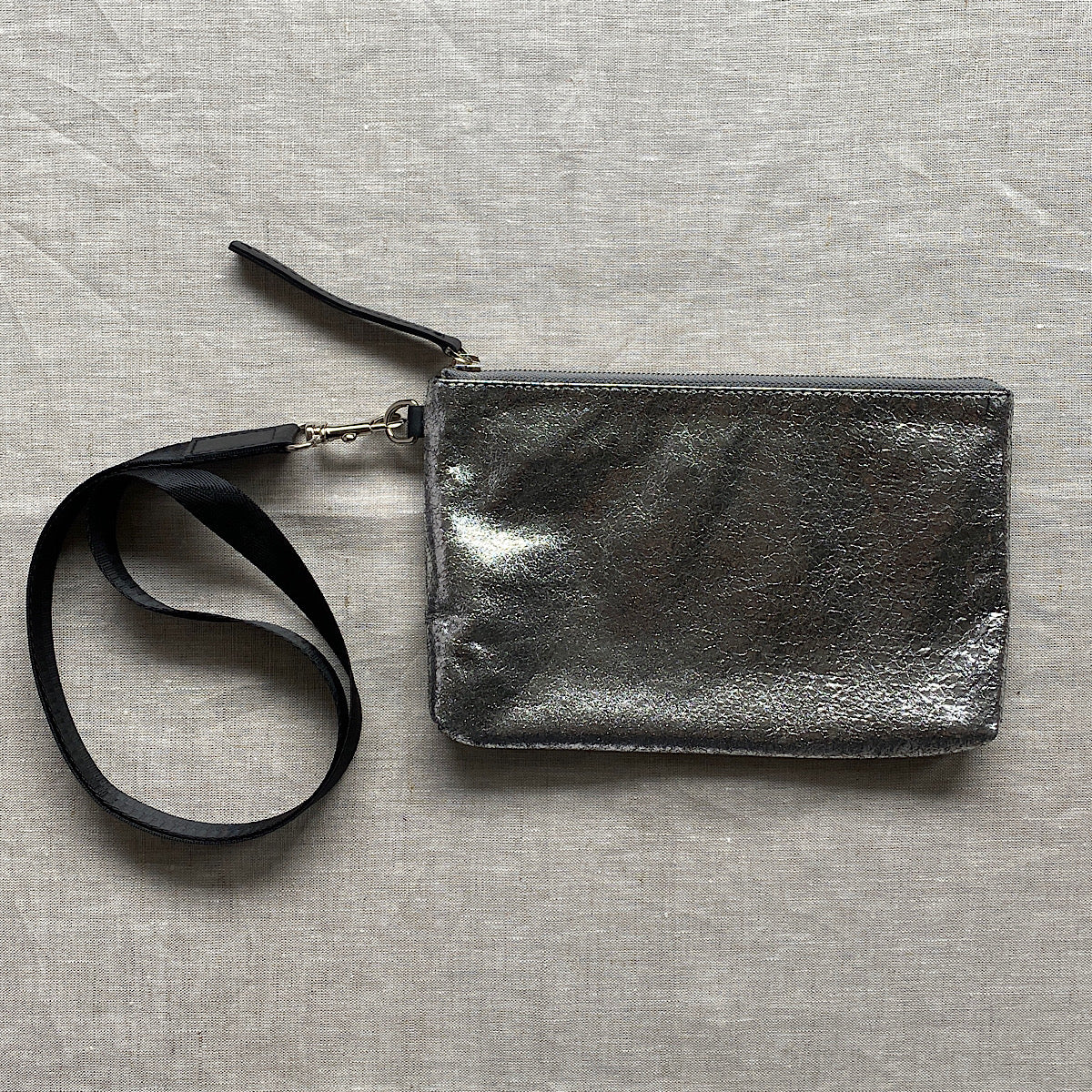 ELISA CLUTCH | SILVER