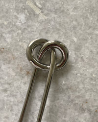 Hair pin silver