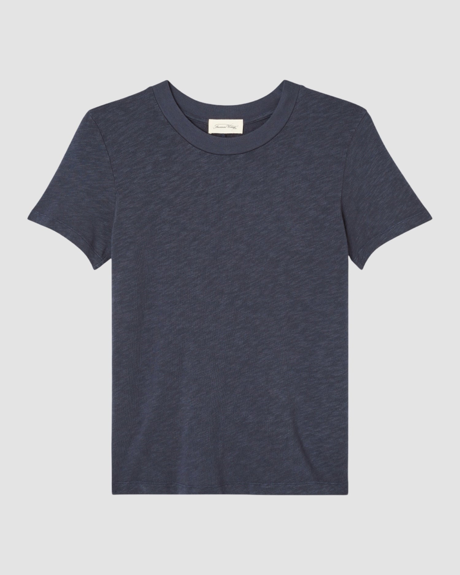 SONOMA FITTED ROUND NECK T-SHIRT | VINTAGE NAVY