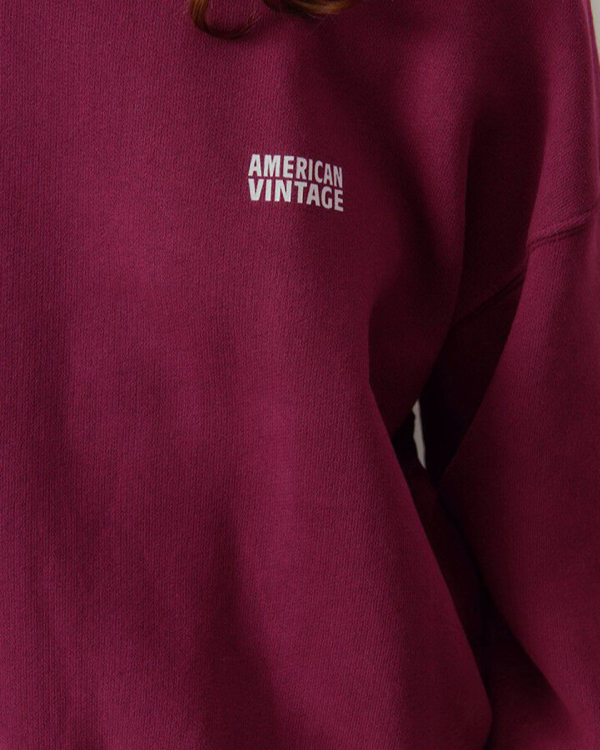 IZUBIRD SWEATSHIRT | VINTAGE BURGUNDY