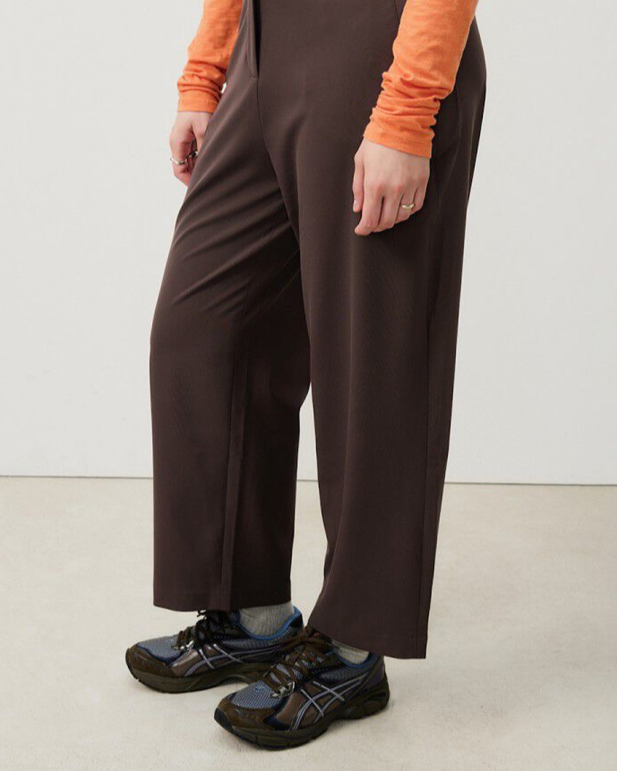 KABIRD TROUSERS | COCOA