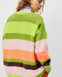 VITOW SWEATER | MULTICOLOURED STRIPE