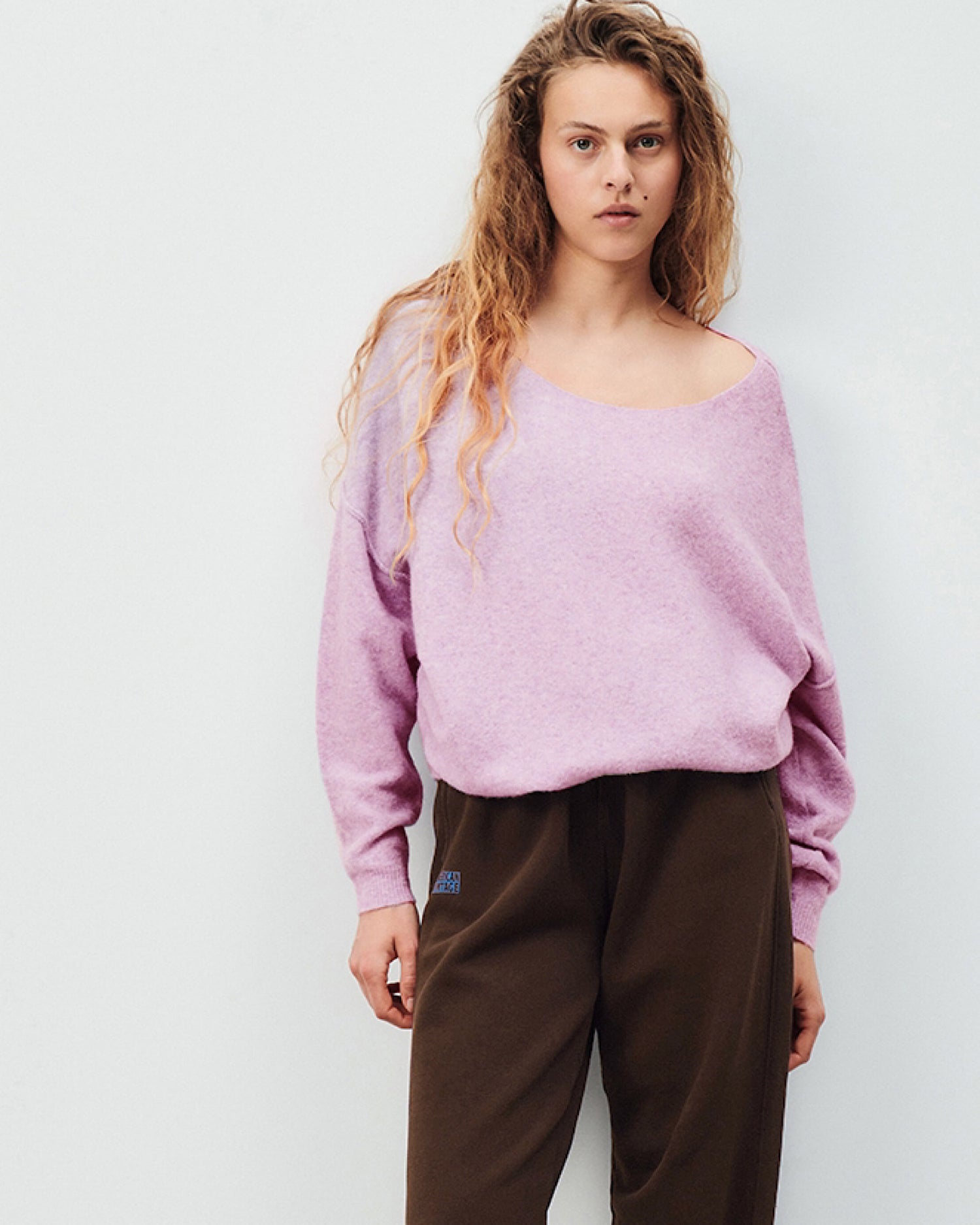 DAMSVILLE JUMPER | WISTERIA MELANGE