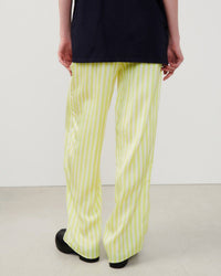 SHANING PANTS | FLURO YELLOW STRIPE - The Pared Store