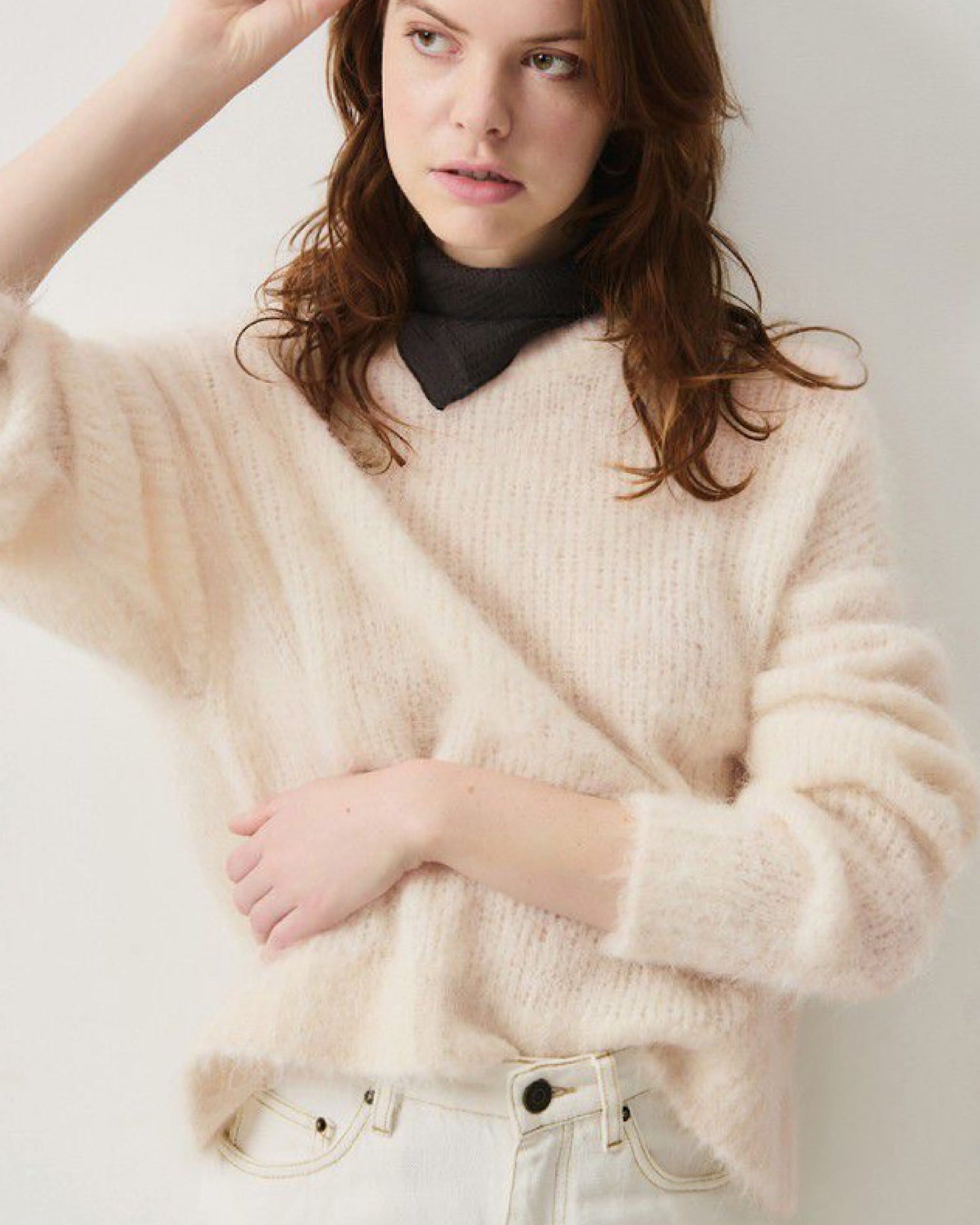 BYMI JUMPER | PEARL MELANGE