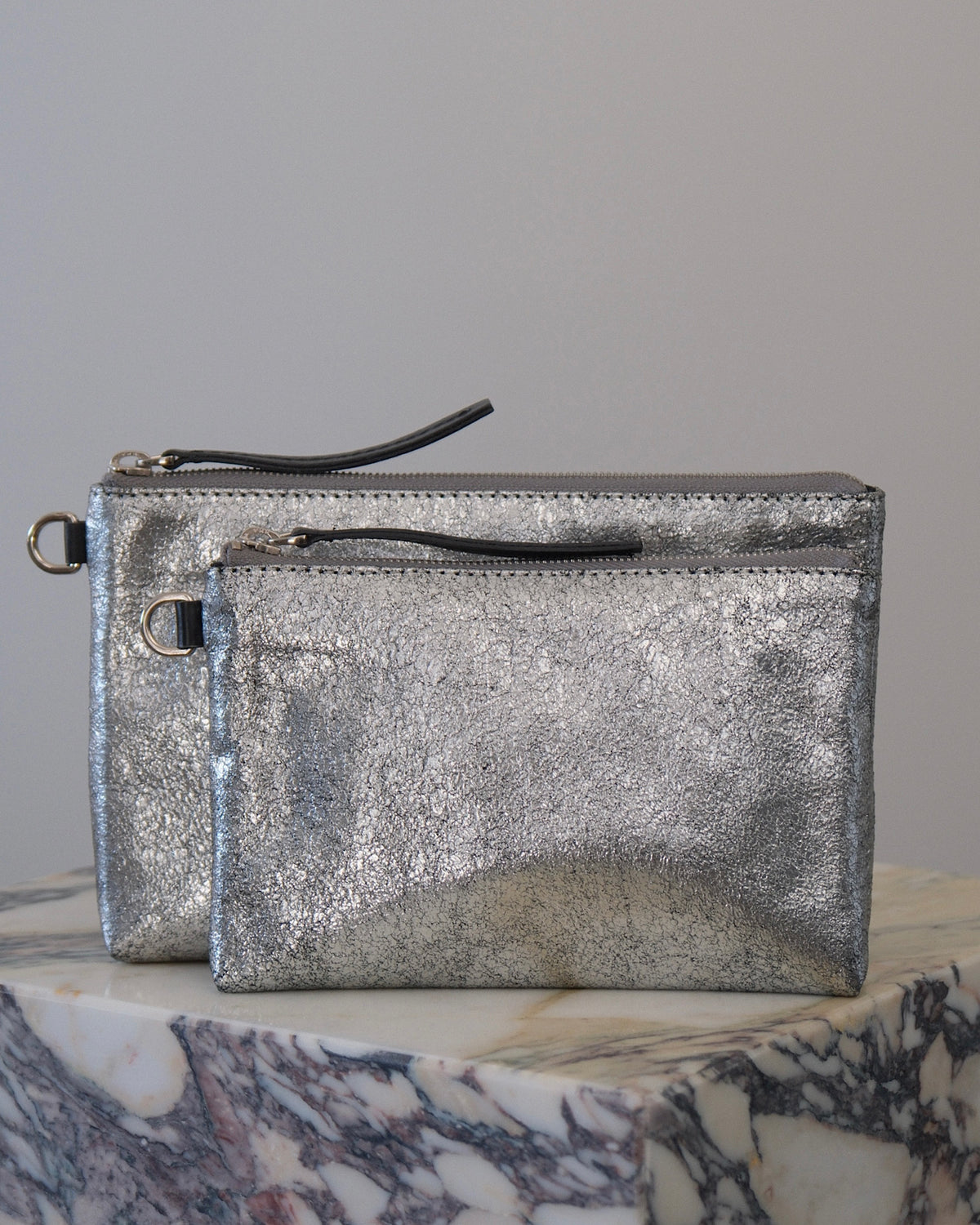 ELISA CLUTCH | SILVER