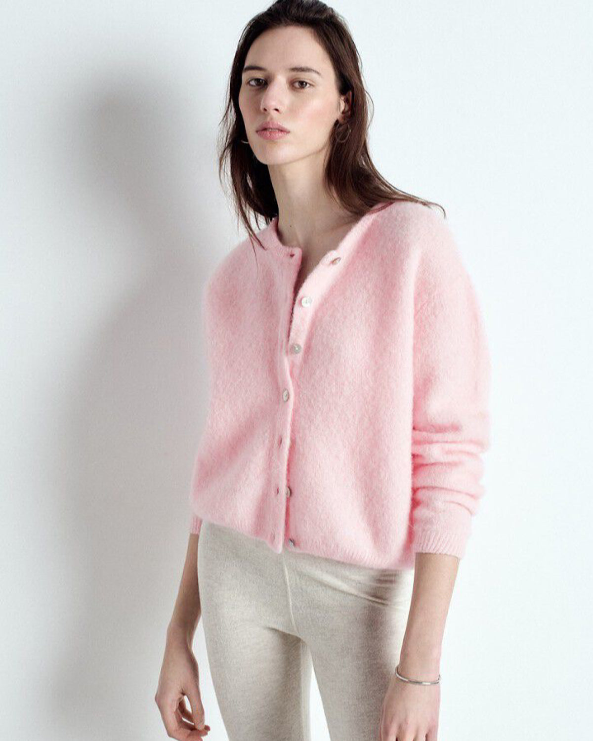 VITOW CARDIGAN | SUGARED ALMOND