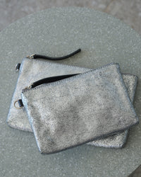 ELISA CLUTCH | SILVER