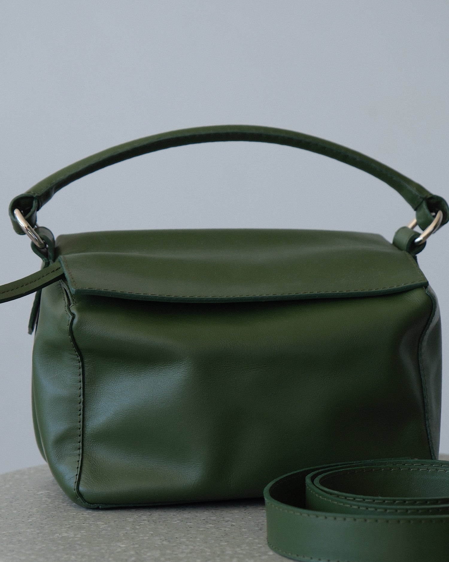 MASCERATI SATCHEL | GREEN