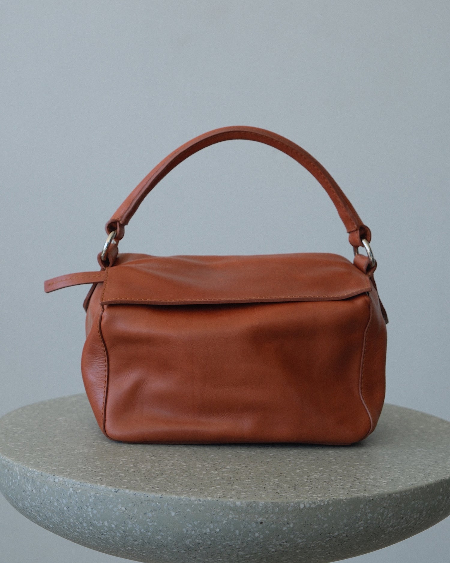 MASCERATI SATCHEL | TERRACOTTA