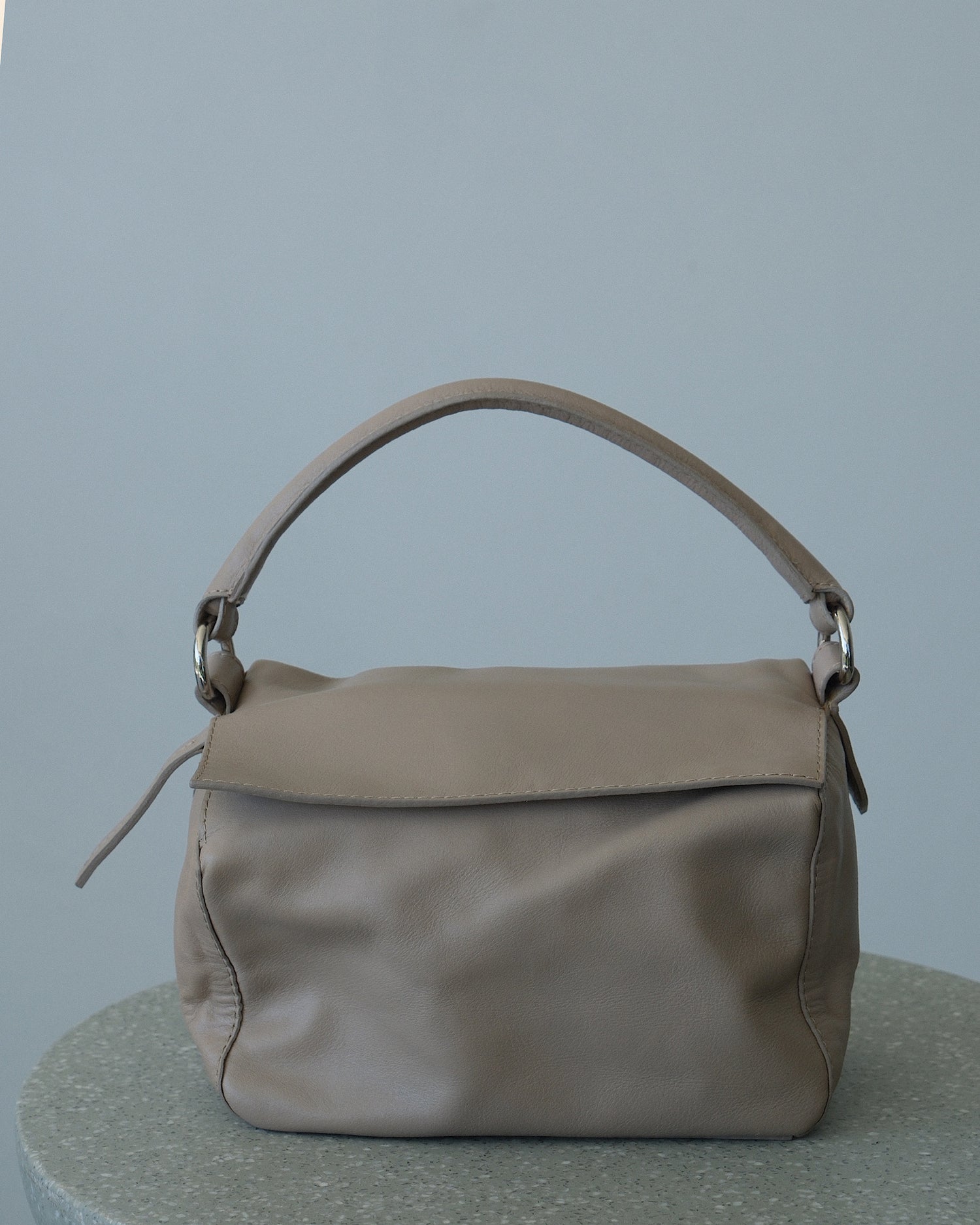 MASCERATI SATCHEL | TAUPE