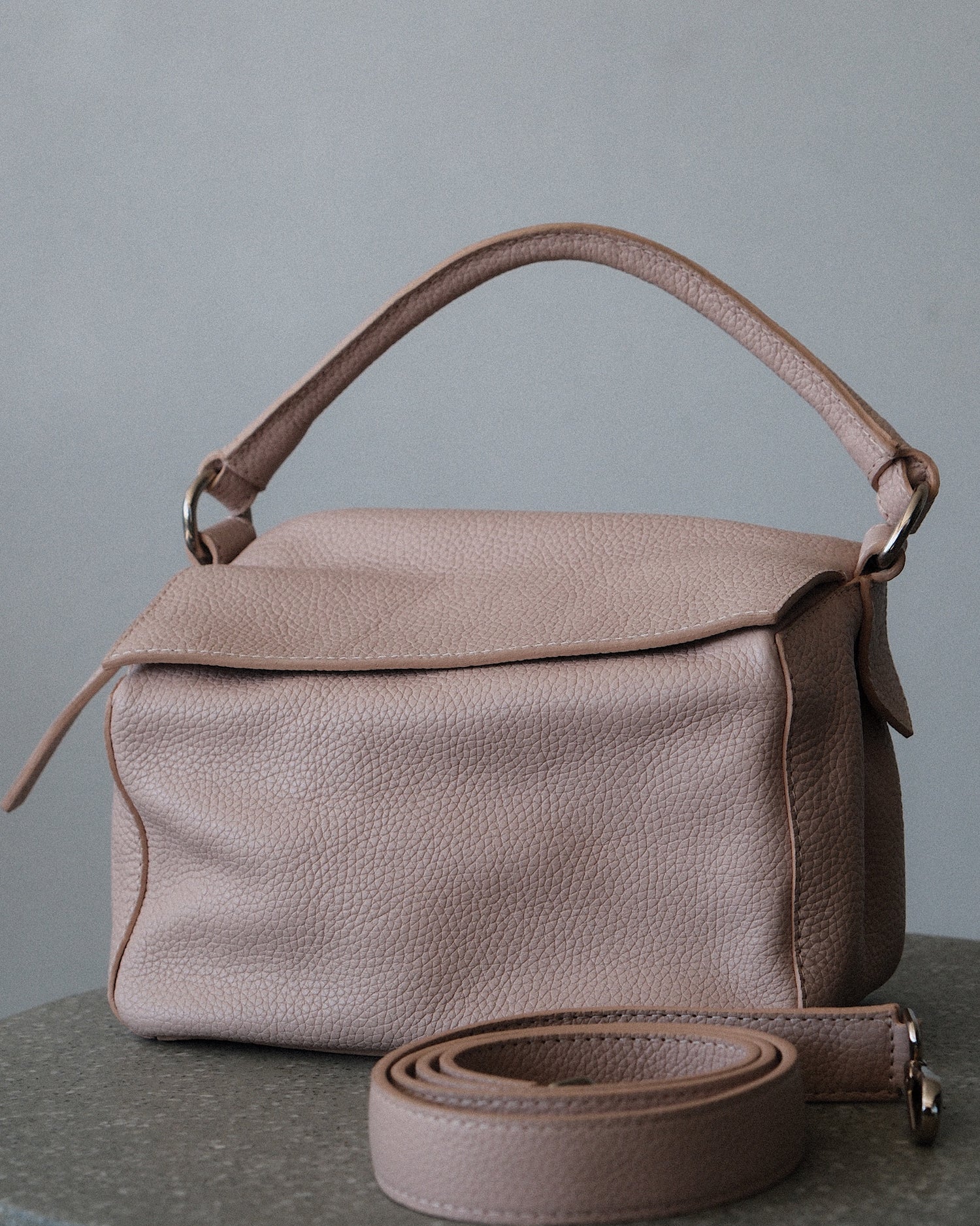 MASCERATI SATCHEL | NUDE