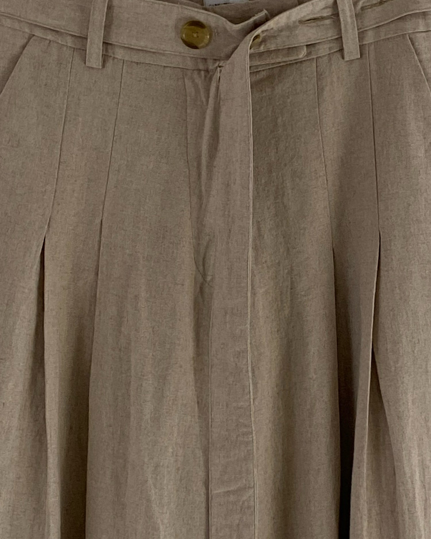 LINEN PANTS | NATURAL - The Pared Store