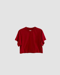 THE BOXY T-SHIRT | RED - The Pared Store