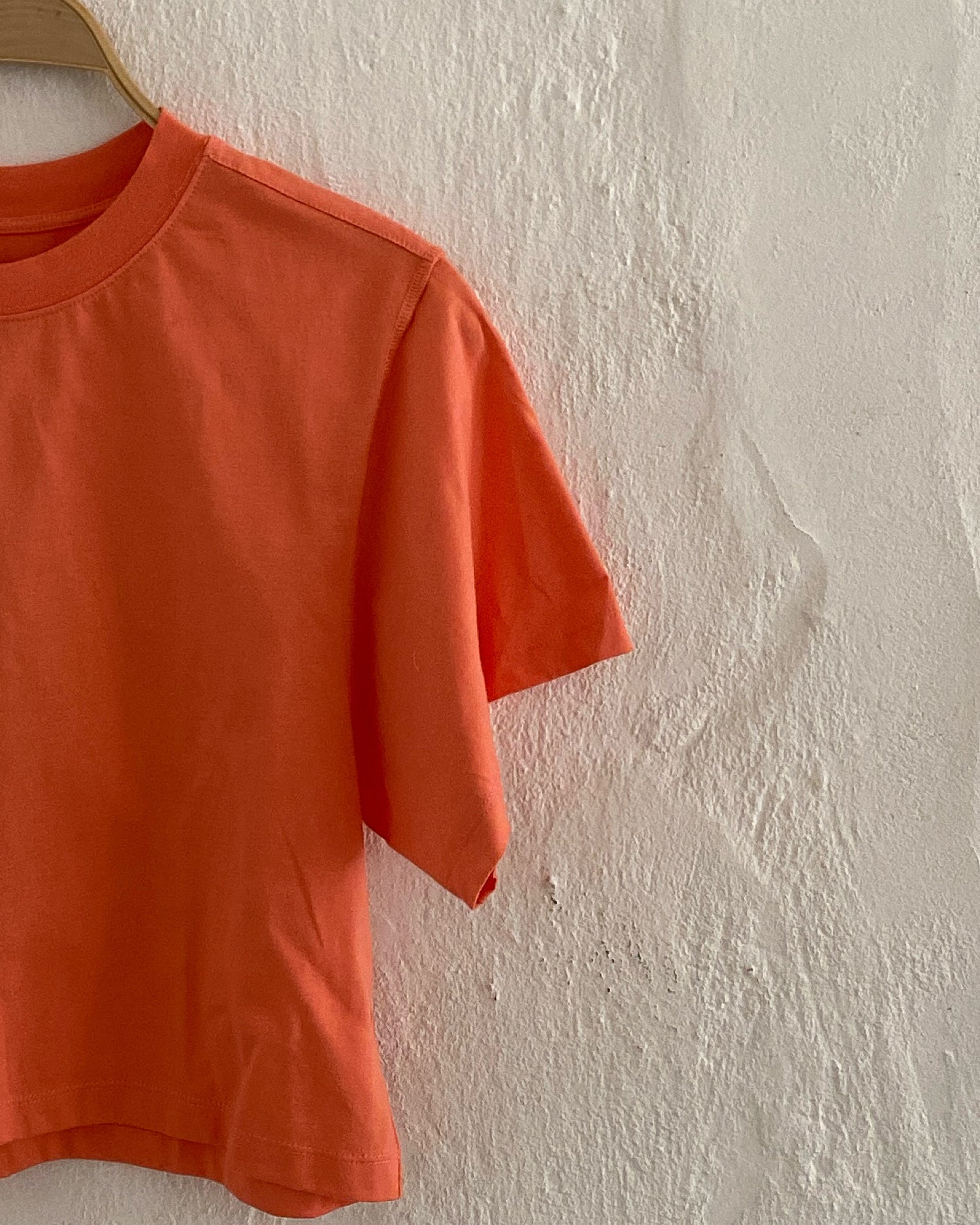THE BOXY T-SHIRT | CORAL - The Pared Store