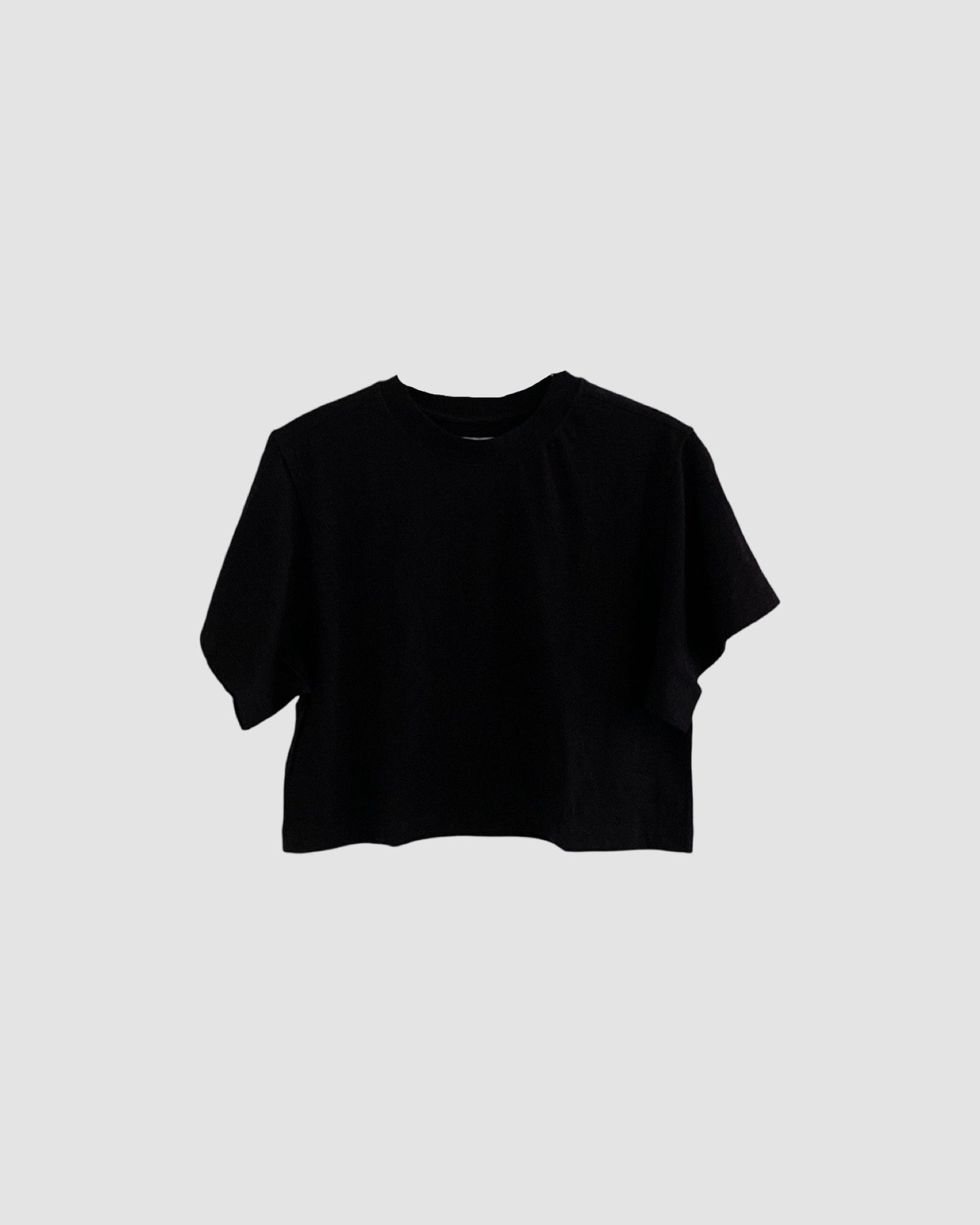 THE BOXY T-SHIRT | BLACK - The Pared Store