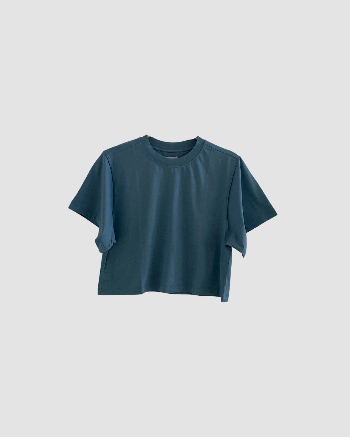 THE BOXY T-SHIRT | SMOKE BLUE - The Pared Store