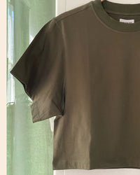 THE BOXY T-SHIRT | ARMY - The Pared Store