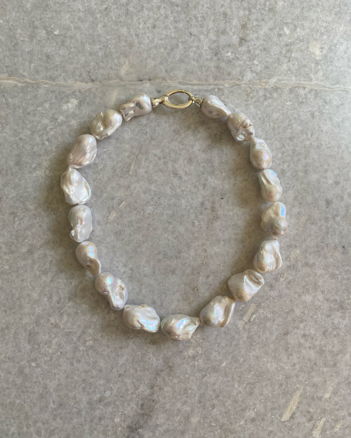 QUEEN PEARL NECKLACE | SILVER