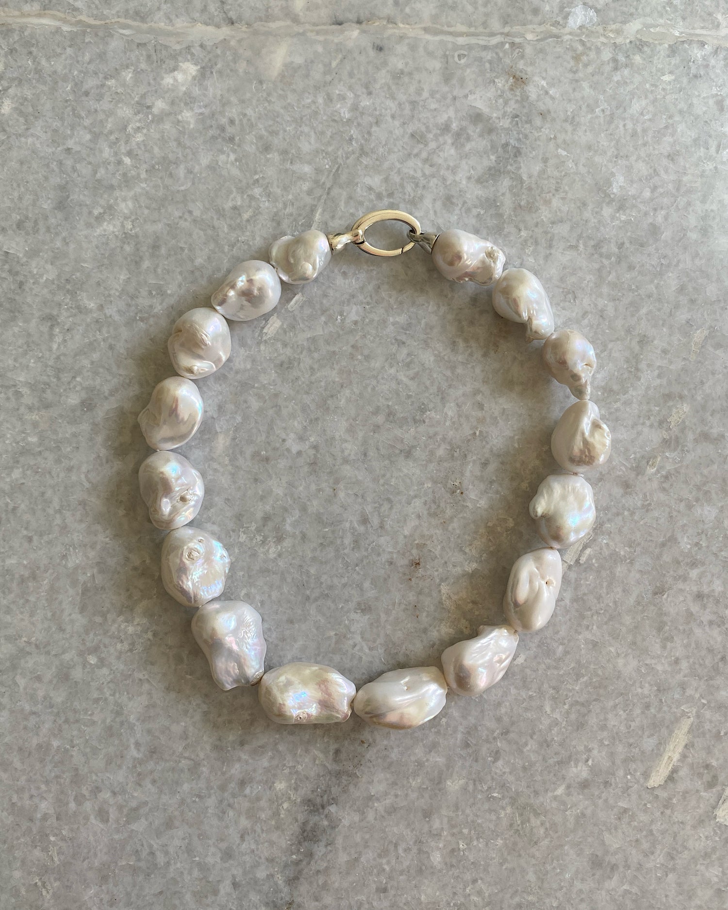 QUEEN PEARL NECKLACE | SILVER