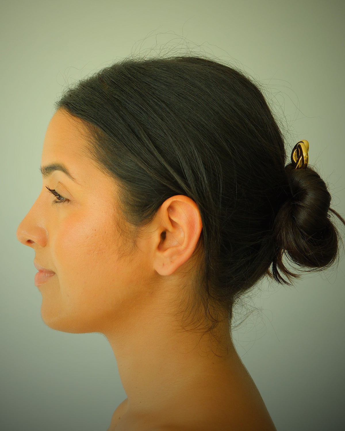 KNOT HAIR PIN | GOLD