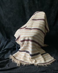 INCREDIBLE MIRRORED MORROCAN WEDDING BLANKET