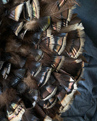 INCREDIBLE BAMILEKE NATURAL FEATHER HEAD DRESS