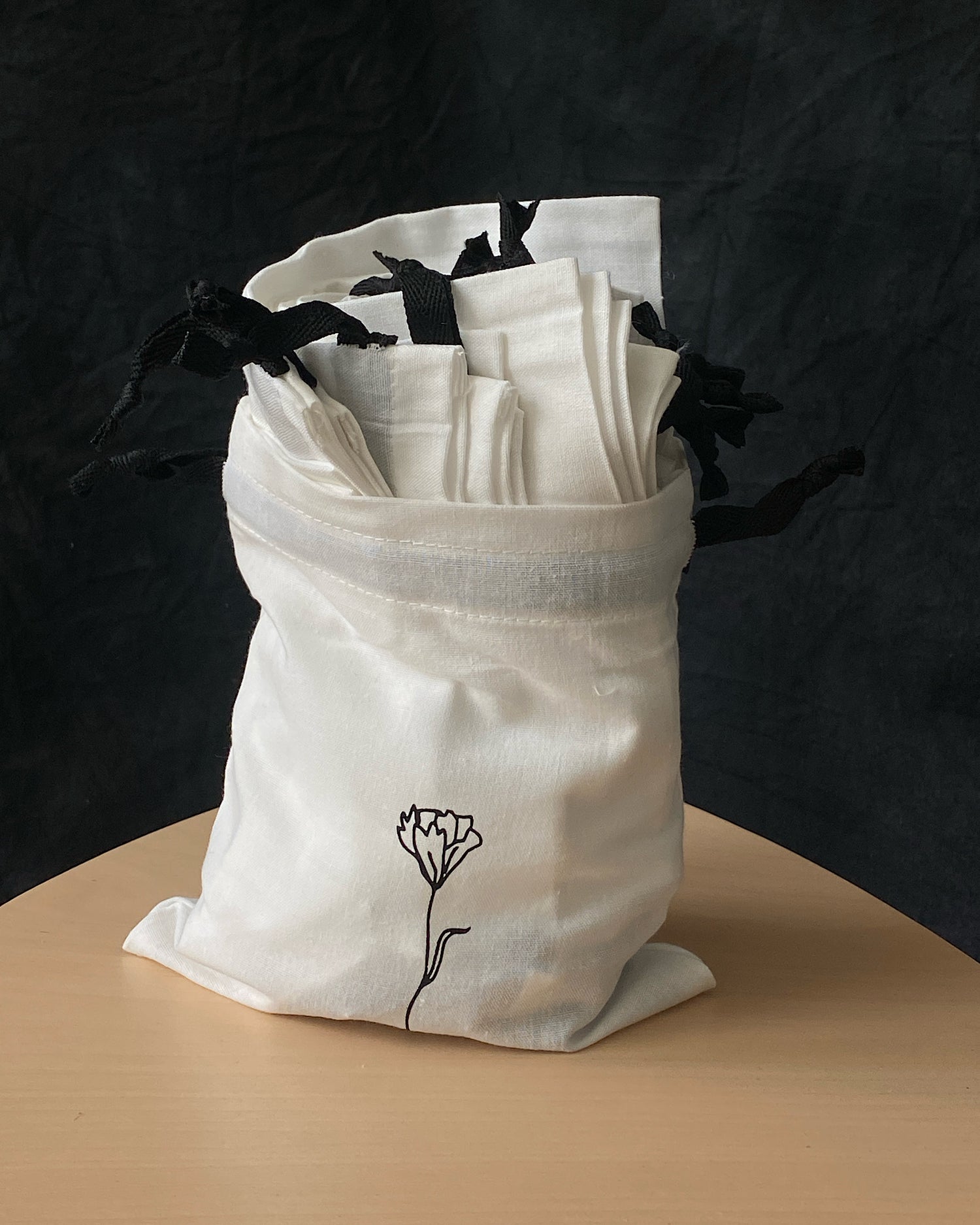 COTTON POUCH | ROSE