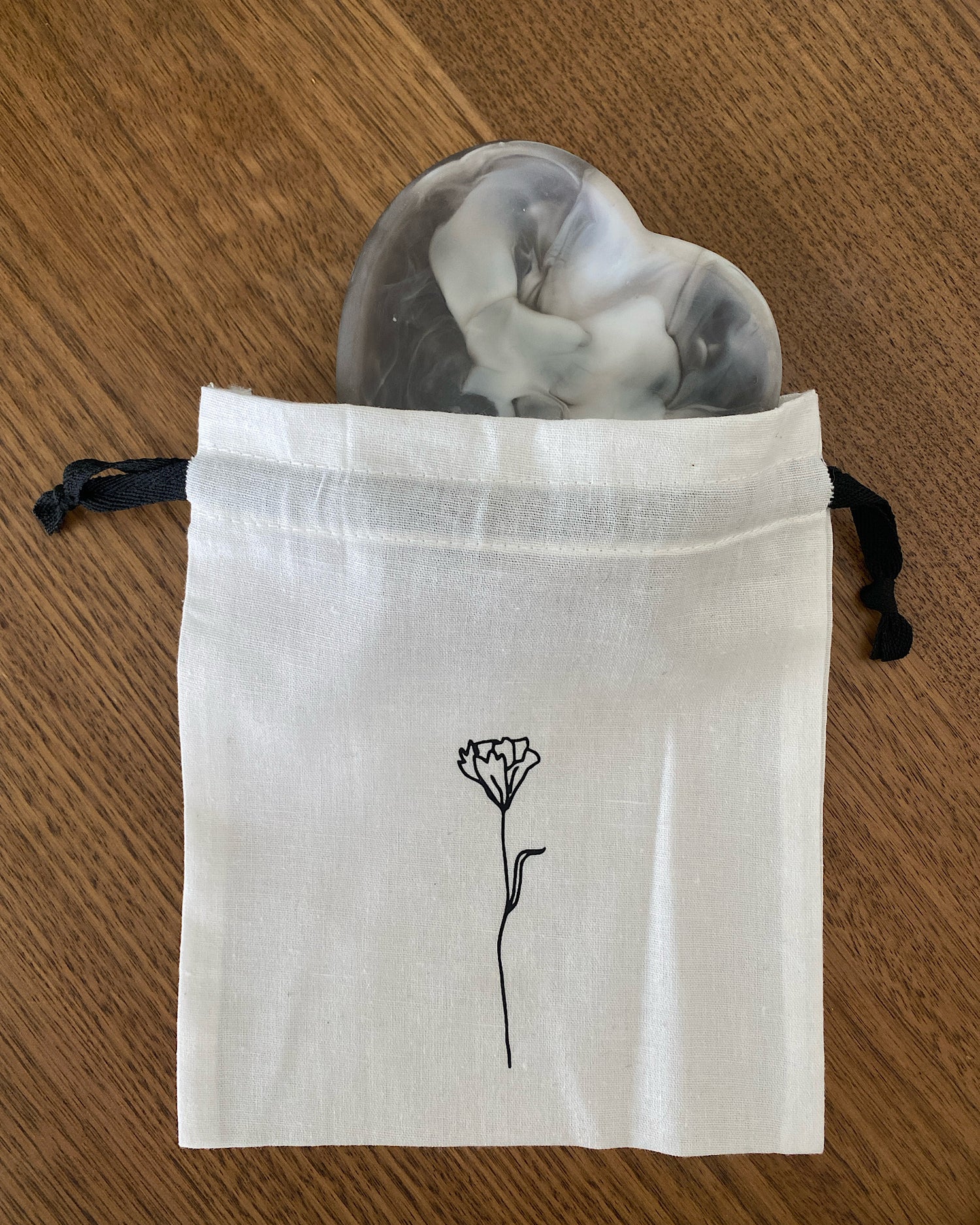 COTTON POUCH | ROSE