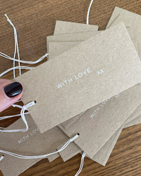 RECYCLED GIFT TAG | PACK 20