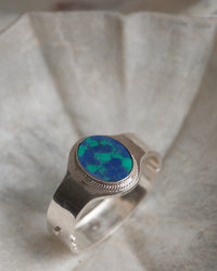RELOVED CUFF BRACELET | BLUE AZURITE