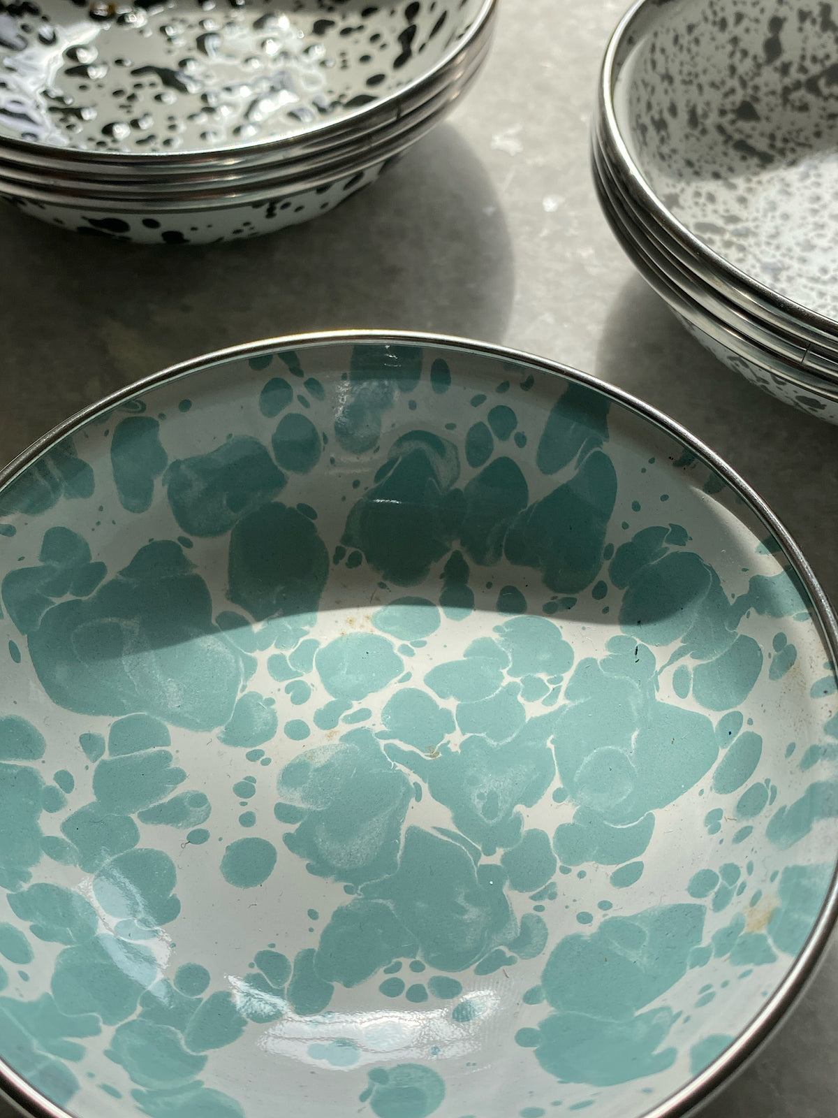 Enamel Candy Dish