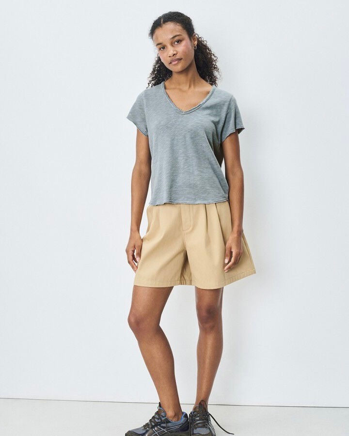 SONOMA SHORT SLEEVE V-NECK T-SHIRT | STORM