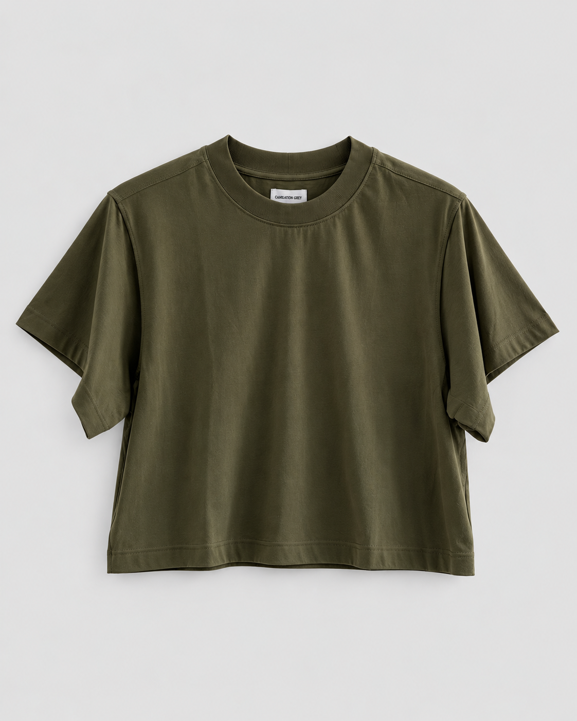 THE BOXY T-SHIRT | ARMY