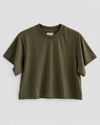 THE BOXY T-SHIRT | ARMY