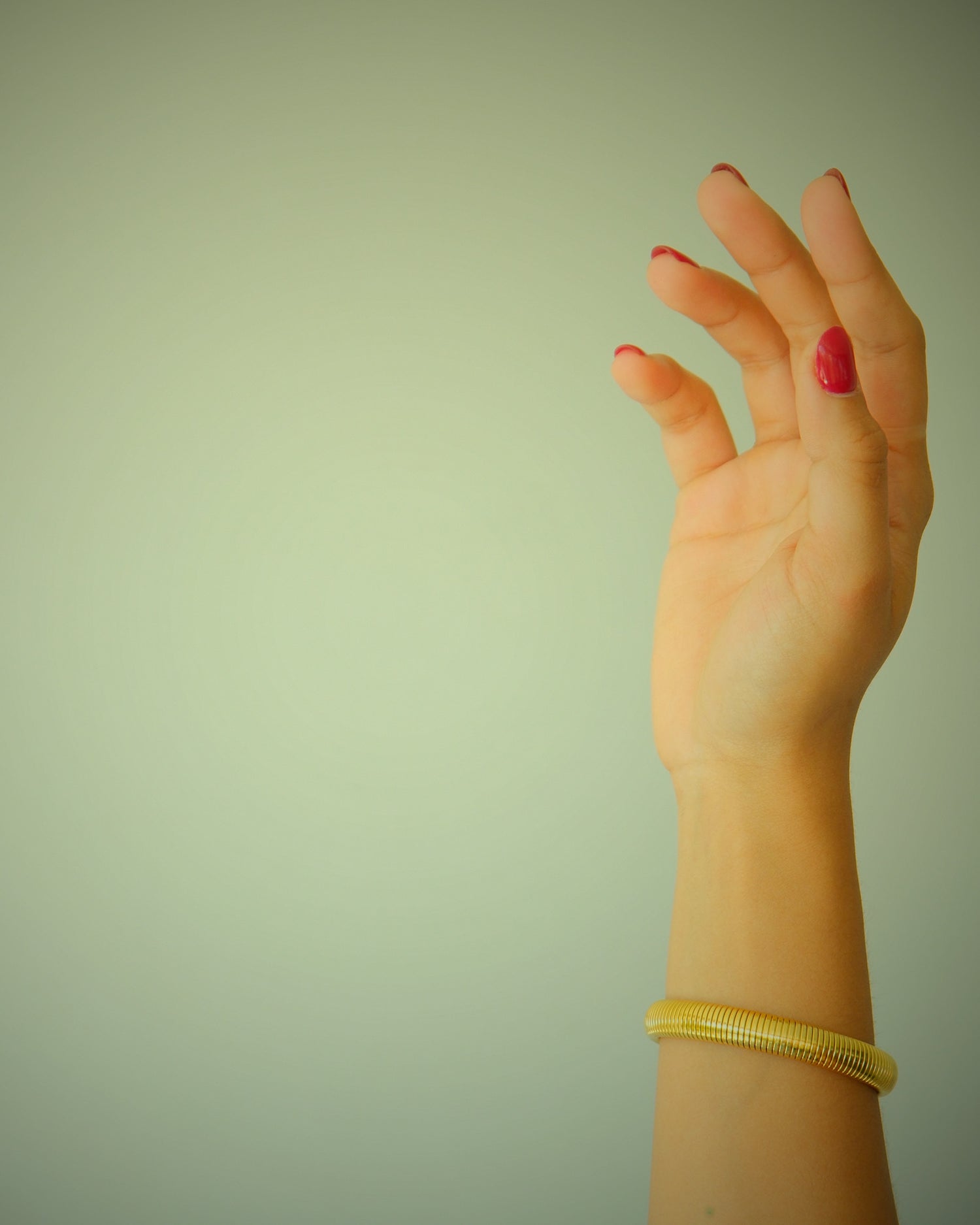 Small Gold snake bangle