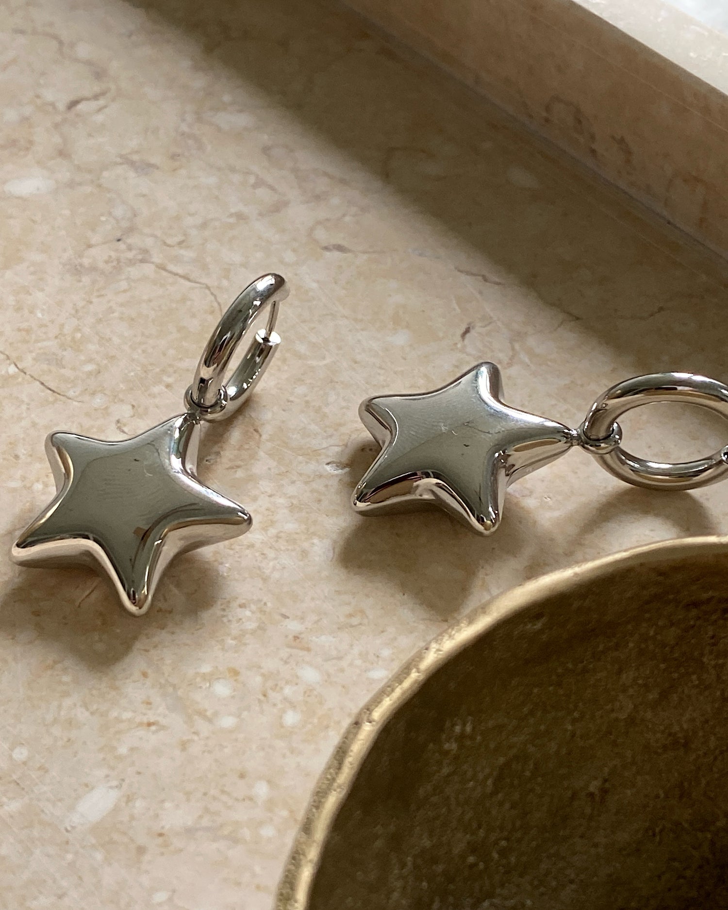 star earrings