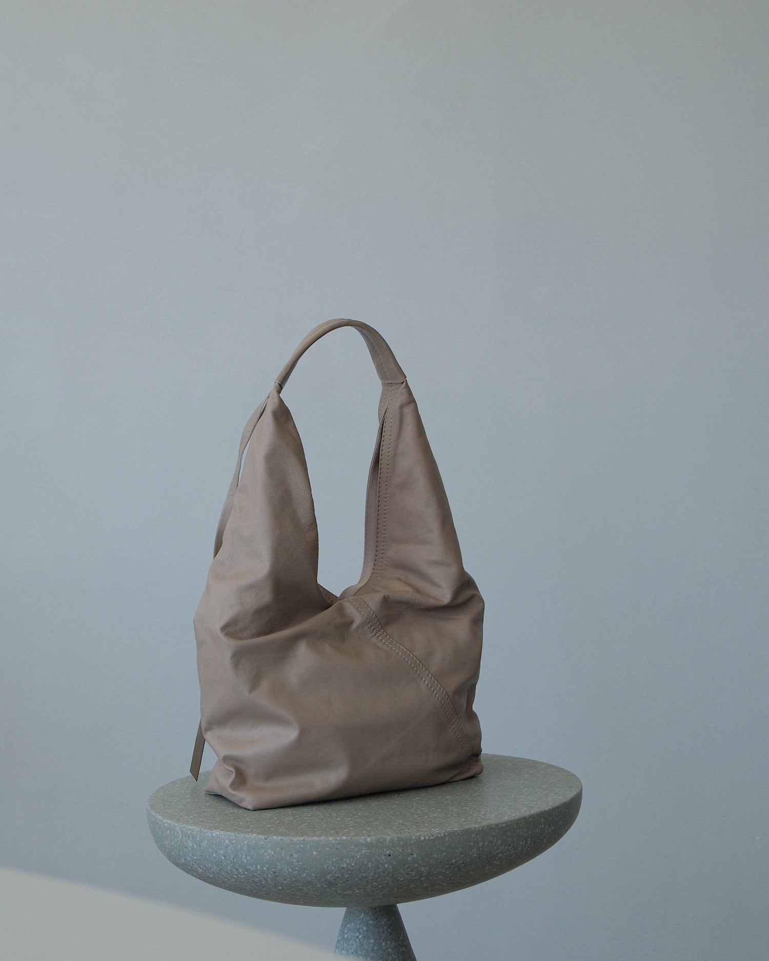 Tie bag Taupe