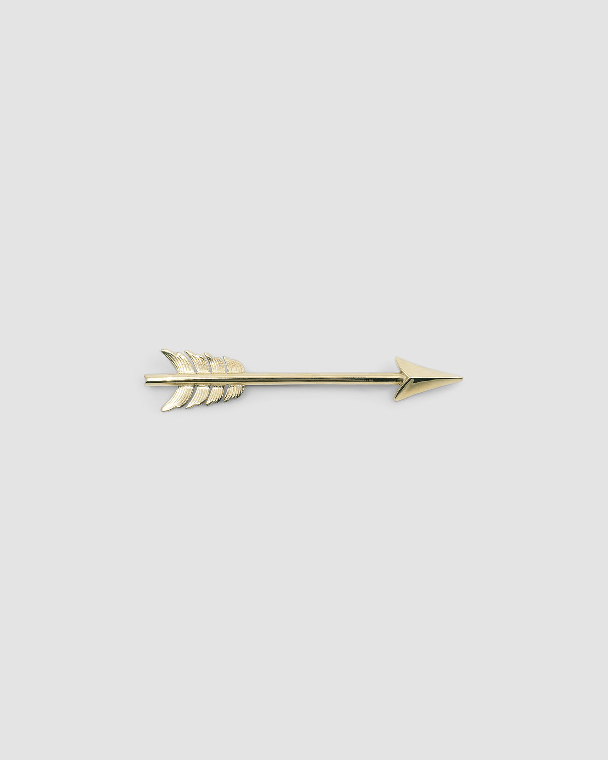 THE ARROW BROOCH | GOLD PLATE - The Pared Store